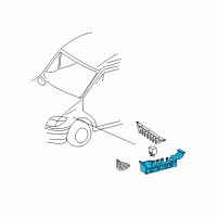 OEM 2008 Dodge Sprinter 2500 Fuse Block Diagram - 68013390AA