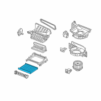 OEM Kia Filter-Air Condition Diagram - C6C79AC000