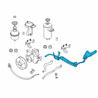 OEM BMW 528xi Expansion Hose Diagram - 32-41-6-782-021