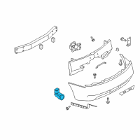 OEM Infiniti G37 Sonar Sensor Assembly Diagram - 25994-1NL1E