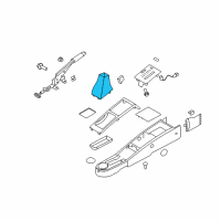 OEM Pontiac Shift Boot Diagram - 96655243