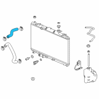 OEM 2021 Honda Accord Hose, Water (Upper) Diagram - 19501-6B2-A10