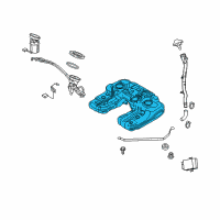 OEM BMW X6 Fuel Tank Diagram - 16-11-7-245-946