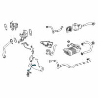 OEM 2020 Lexus LC500h Sensor, Air Fuel Ratio Diagram - 89467-11040