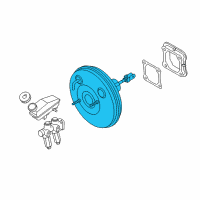 OEM 2004 Chevrolet Aveo Booster Diagram - 96534598