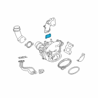 OEM 2020 Lexus NX300 Gasket, Compressor Outlet Diagram - 17277-36010