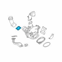 OEM 2015 Lexus NX200t Gasket, Compressor Inlet Diagram - 17276-36010