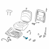 OEM 1995 Ford Crown Victoria Switch Assembly Diagram - XW7Z-14C715-AA