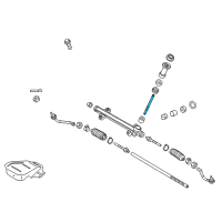 OEM Kia Cadenza PINION & Valve Assembly Diagram - 565122T100