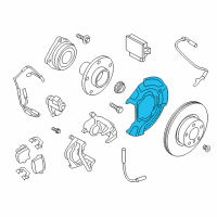 OEM 2015 BMW X3 Protection Plate Diagram - 34-20-6-787-533