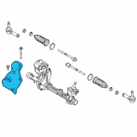 OEM 2012 Ford Explorer Bracket Diagram - GG1Z-3K721-B