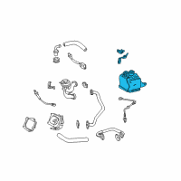 OEM Lexus ES300 Charcoal Vapor Canister Diagram - 77740-33062