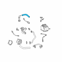 OEM Lexus Hose, Ventilation Diagram - 12261-20011