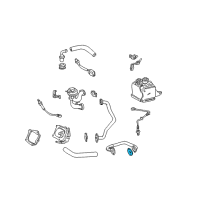 OEM 2003 Lexus ES300 Gasket, EGR Inlet Diagram - 25628-20010