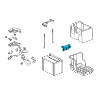 OEM Sensor, Battery Diagram - 38920-T2A-A04