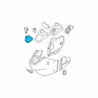 OEM Hyundai Boot Assembly-Shift Lever Diagram - 84640-2E000