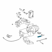 OEM 2000 Toyota 4Runner Hose, Air Diagram - 88669-35020