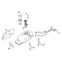 OEM Nissan Titan XD Clamp Diagram - 16439-EB31B