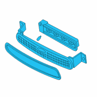 OEM 2001 Ford Focus High Mount Lamp Diagram - 5S4Z-13A613-AA