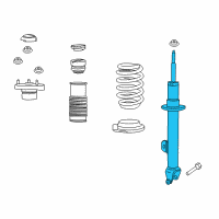 OEM 2019 Chrysler 300 Shock-Suspension Diagram - 68090072AE