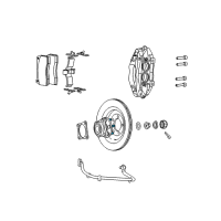 OEM 1998 Dodge Viper Screw-HEXAGON Head Locking Diagram - 6035642