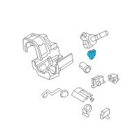 OEM 2002 Ford Escape Ignition Switch Diagram - DG9Z-11572-A