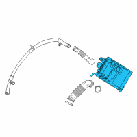 OEM 2017 BMW i3 Intake Silencer Diagram - 13-71-8-603-090