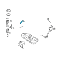 OEM Kia Soul Hose-Fuel Filler Diagram - 310362K400