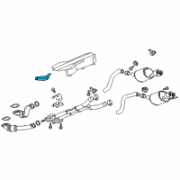 OEM 2015 Chevrolet Corvette Heat Shield Diagram - 20982859