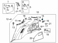 OEM 2022 Cadillac Escalade Seat Switch Diagram - 84721611