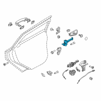 OEM 2017 Ford Focus Door Check Diagram - CP9Z-5827204-A