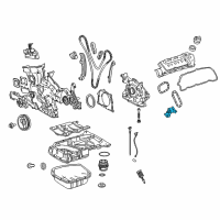 OEM 2011 Lexus GS450h Tensioner Assy, Chain, NO.3 Diagram - 13560-0P010