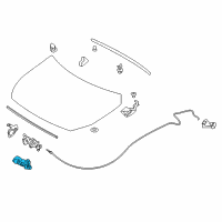 OEM 2019 Infiniti QX30 Switch Assy-Hood Diagram - 25362-5DA0B