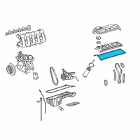 OEM 2005 Dodge Sprinter 2500 Gasket Diagram - 5117284AA