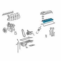 OEM Dodge Sprinter 2500 Cover-Cylinder Head Diagram - 5117166AA