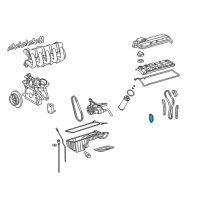 OEM 2003 Dodge Sprinter 3500 Seal-Timing Cover Diagram - 5073677AA