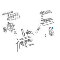 OEM Dodge Sprinter 3500 Guide-Timing Chain Diagram - 5080101AA