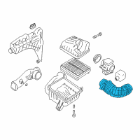 OEM 2001 Chevrolet Tracker DUCT, Air Cleaner Diagram - 30020658