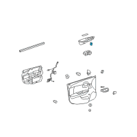 OEM Chevrolet Malibu Lock Switch Diagram - 15835662