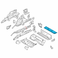 OEM BMW 228i Luggage-Compartment Floor, Rear Diagram - 41-00-7-481-602