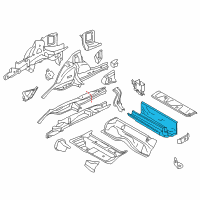 OEM 2020 BMW 230i xDrive Luggage Compartment Pan Diagram - 41-00-7-299-797