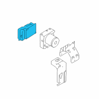 OEM 2004 Ford F-150 Control Module Diagram - 6L3Z-2B373-BA