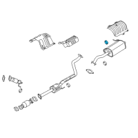 OEM Hyundai Elantra GT Hanger Diagram - 28761-3K000