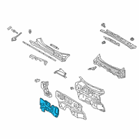 OEM Toyota RAV4 Front Insulator Diagram - 55223-0R040