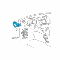 OEM 2012 Toyota Highlander Control Module Diagram - 89650-48280