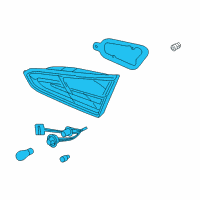 OEM 2016 Kia Forte Lamp Assembly-Rear Combination Inside Diagram - 92403A7000
