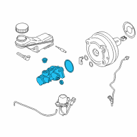 OEM 2019 BMW i3 Brake Master Cylinder Diagram - 34-33-6-858-911