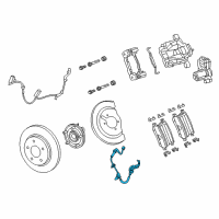 OEM Chrysler Voyager Line-Brake Diagram - 68223524AF