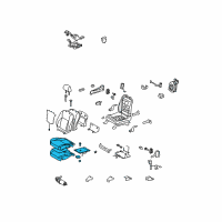 OEM Lexus ES350 Seat Set Diagram - 71001-33T20-A3