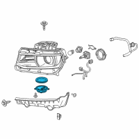 OEM 2014 Chevrolet Camaro Ballast Diagram - 22941301